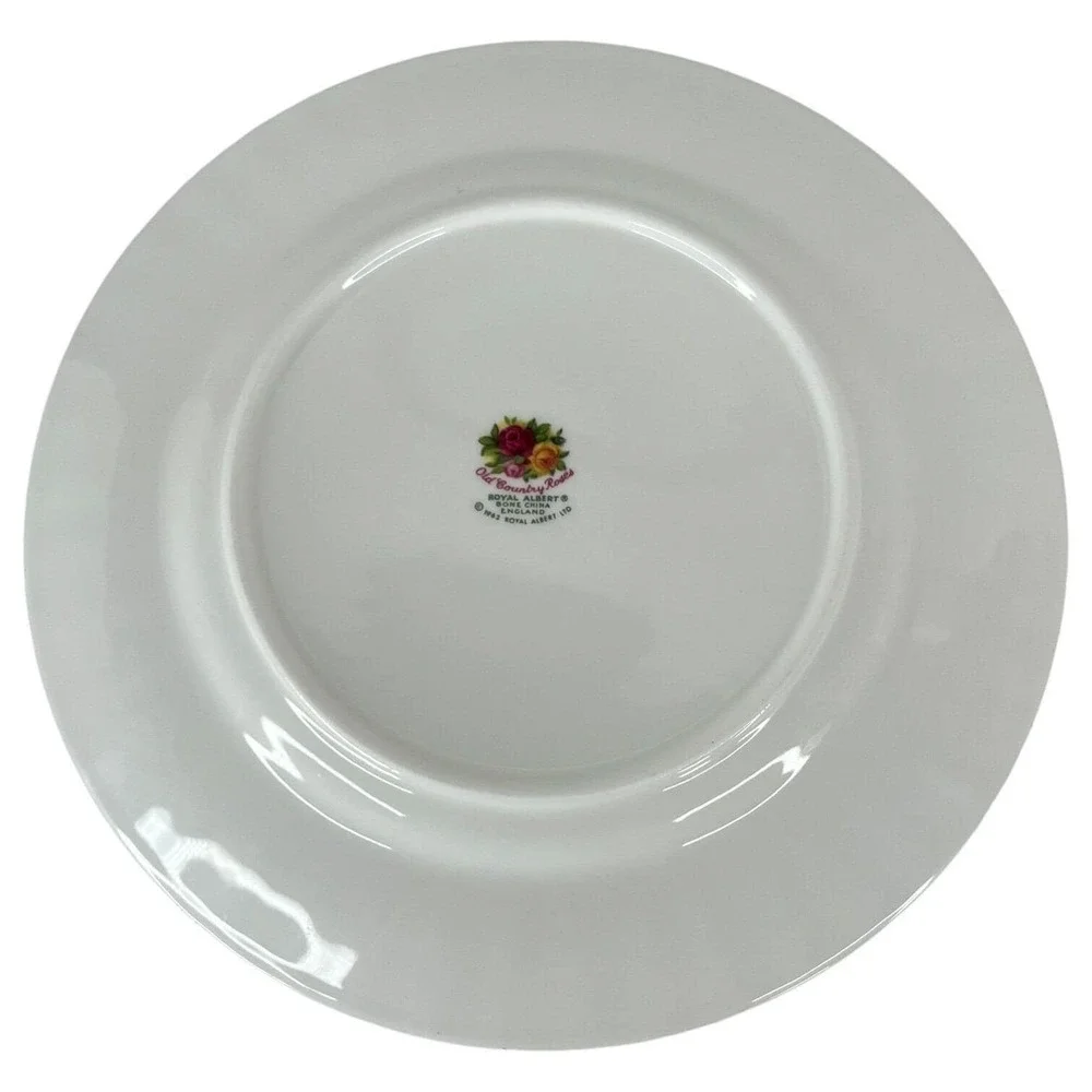Trio Royal Albert Old Country Roses Bone China Teacup Saucer And Plate‎ Set